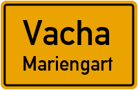Dietrichsberger Straße in VachaMariengart
