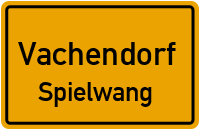 Schmiedgasse in VachendorfSpielwang