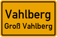 Triftweg in VahlbergGroß Vahlberg