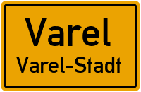 Am Bahnhof in VarelVarel-Stadt
