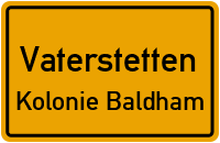 Blombergstraße in 85598 Vaterstetten (Kolonie Baldham)