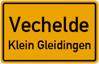Kreugerstraße in VecheldeKlein Gleidingen