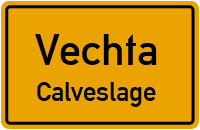 Straßenverzeichnis Vechta Calveslage