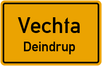 Straßenverzeichnis Vechta Deindrup
