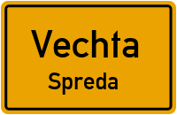 Straßenverzeichnis Vechta Spreda