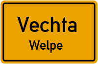 Rehschneise in VechtaWelpe