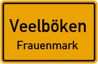 Landstraße in VeelbökenFrauenmark