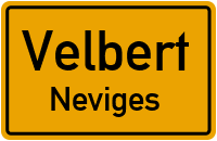 Siebeneicker Straße in VelbertNeviges