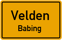 Straßenverzeichnis Velden Babing