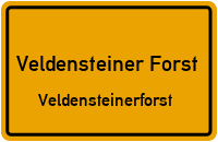 Forellenstraße in Veldensteiner ForstVeldensteinerforst