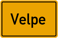 City Sign Velpe