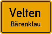 Germendorfer Chaussee in VeltenBärenklau