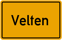 City Sign Velten