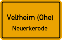 Alte Straße in Veltheim (Ohe)Neuerkerode