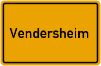 City Sign Vendersheim