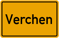 City Sign Verchen