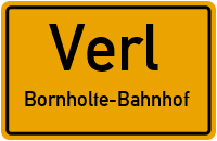 Nelkenweg in VerlBornholte-Bahnhof