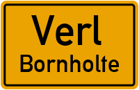 Nachtigallweg in VerlBornholte
