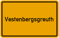 City Sign Vestenbergsgreuth
