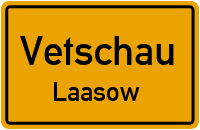 Laasower Dorfstraße in VetschauLaasow
