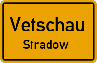 Stradower Dorfstraße in VetschauStradow
