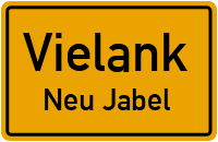 Neue Straße in VielankNeu Jabel