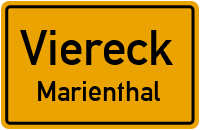 Sandweg in ViereckMarienthal