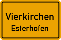 Flurstraße in VierkirchenEsterhofen