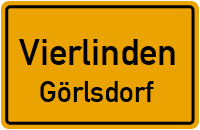 Woriner Straße in VierlindenGörlsdorf