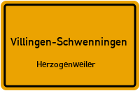 Straßenverzeichnis Villingen-Schwenningen Herzogenweiler