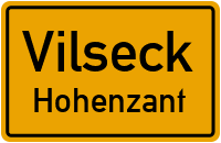 Straßenverzeichnis Vilseck Hohenzant