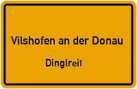 Straßenverzeichnis Vilshofen an der Donau Dinglreit