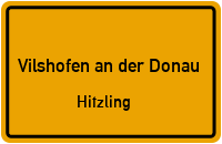 Straßenverzeichnis Vilshofen an der Donau Hitzling