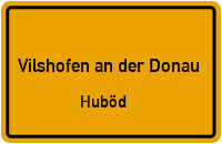 Straßenverzeichnis Vilshofen an der Donau Huböd