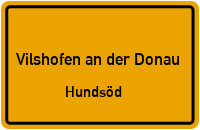 Straßenverzeichnis Vilshofen an der Donau Hundsöd