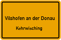 Straßenverzeichnis Vilshofen an der Donau Kehrwisching