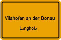 Straßenverzeichnis Vilshofen an der Donau Langholz