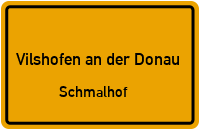 Straßenverzeichnis Vilshofen an der Donau Schmalhof