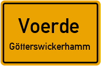Löhnener Kirchweg in VoerdeGötterswickerhamm