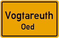 Straßenverzeichnis Vogtareuth Oed