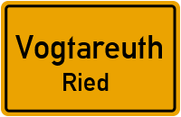 Straßenverzeichnis Vogtareuth Ried