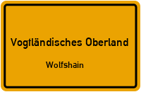 Wolfshain in Vogtländisches OberlandWolfshain
