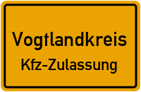 Zulassungstelle Vogtlandkreis