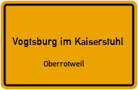 Obermühlenweg in 79235 Vogtsburg im Kaiserstuhl (Oberrotweil)