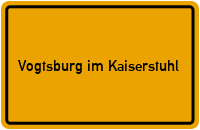 Wo liegt Vogtsburg im Kaiserstuhl?