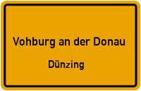 Hubertusstraße in Vohburg an der DonauDünzing