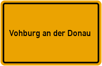 Wo liegt Vohburg an der Donau?