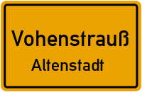 Lindenstraße in VohenstraußAltenstadt