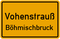 Moosbacher Str. in VohenstraußBöhmischbruck