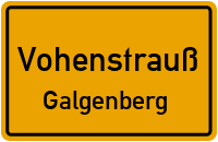 Straßenverzeichnis Vohenstrauß Galgenberg